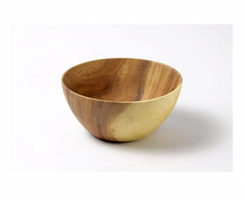 Kinta Schale Aca Round Thin aus Akazienholz - 13 cm