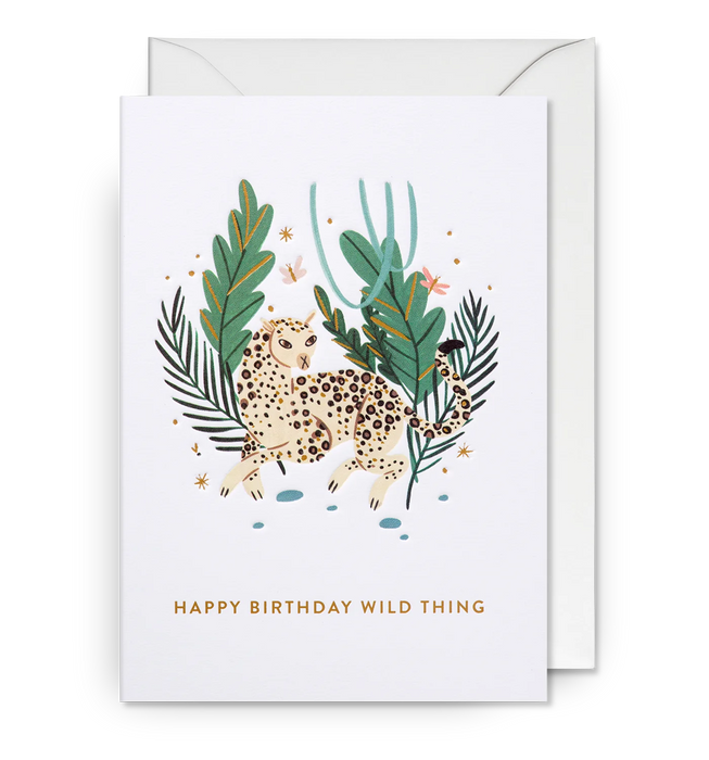 Grußkarte Geburtstag - "Happy Birthday Wild Thing" by Meghann Rader