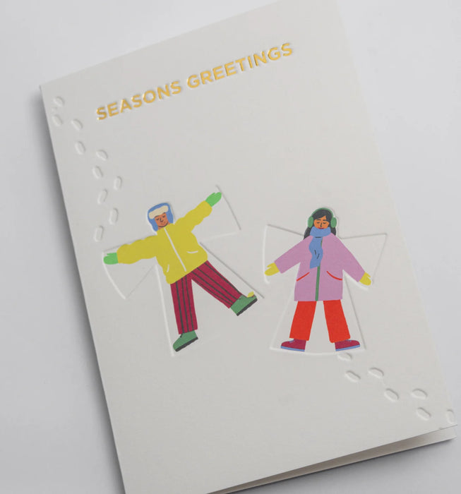 Grußkarte Weihnachten - "Season Greetings" by Naomi Wilkinson