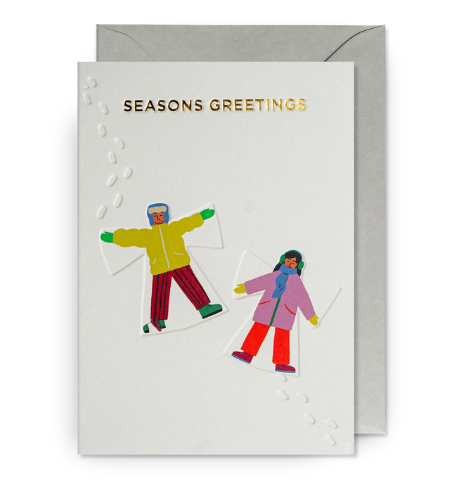 Grußkarte Weihnachten - "Season Greetings" by Naomi Wilkinson