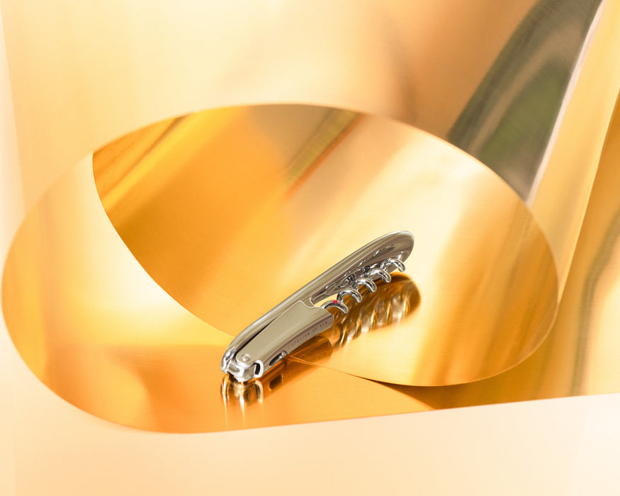 Atelier du Vin Sommelier Korkenzieher "Garçon Métal Chromé" - Silber