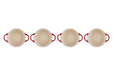 Le Creuset Mini Cocottes aus Steinzeug - 4er-Set - Kirschrot
