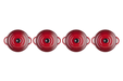 Le Creuset Mini Cocottes aus Steinzeug - 4er-Set - Kirschrot