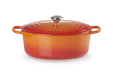 Le Creuset Ovaler Bräter aus Gusseisen - 33 cm - Ofenrot