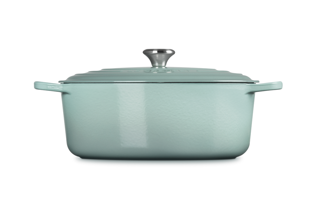Le Creuset Ovaler Bräter aus Gusseisen - 33 cm - Sea Salt
