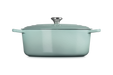 Le Creuset Ovaler Bräter aus Gusseisen - 33 cm - Sea Salt