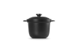 Le Creuset Reistopf Cocotte aus Gusseisen - Schwarz