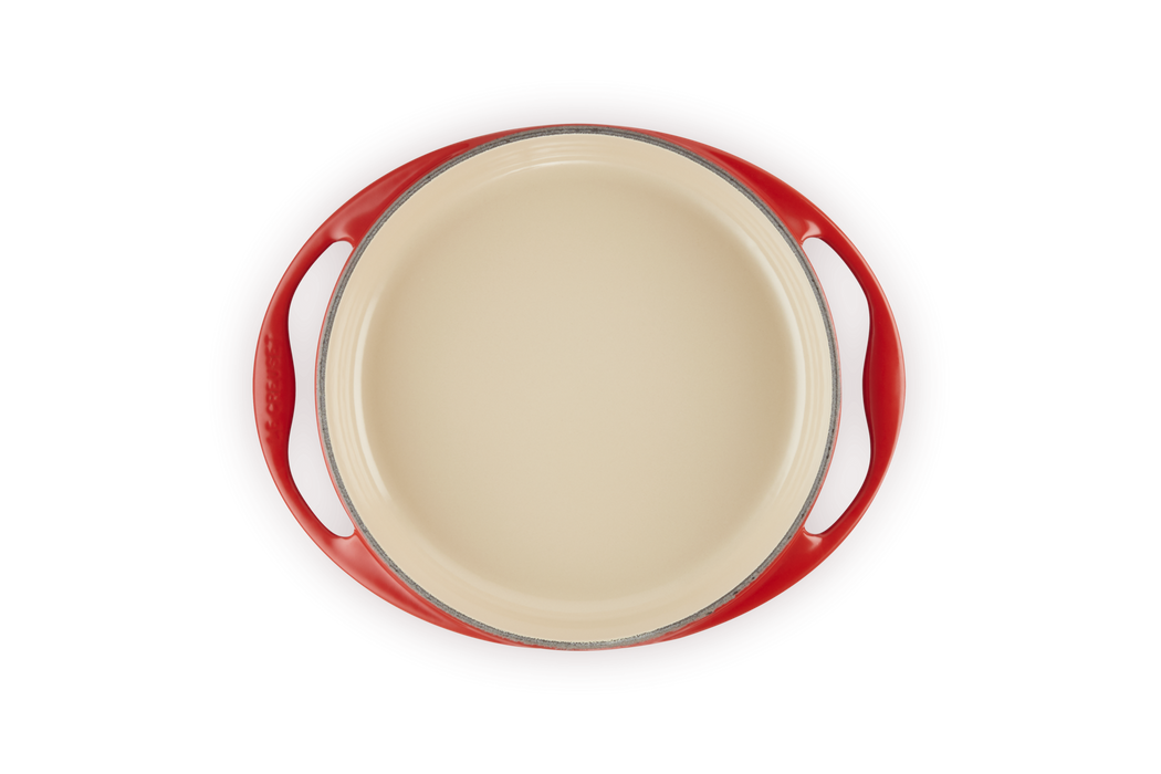 Le Creuset Tatin-Backform aus Gusseisen - 25 cm - Kirschrot