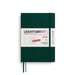 Leuchtturm Wochenkalender & Notizbuch A5 Medium - 2026 - Deutschsprachig - Forst Green - Softcover