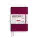 Leuchtturm Wochenkalender & Notizbuch A5 Medium - 2026 - Deutschsprachig - Port Red - Softcover