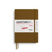 Leuchtturm Wochenkalender & Notizbuch A5 Medium - 2026 - Deutschsprachig - Spice Brown - Hardcover