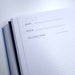 FOX & POET Planer Undatiert - *MAKE THINGS HAPPEN* - Blau
