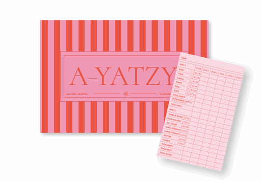 A-Journal A-Yatzy – Pink Red