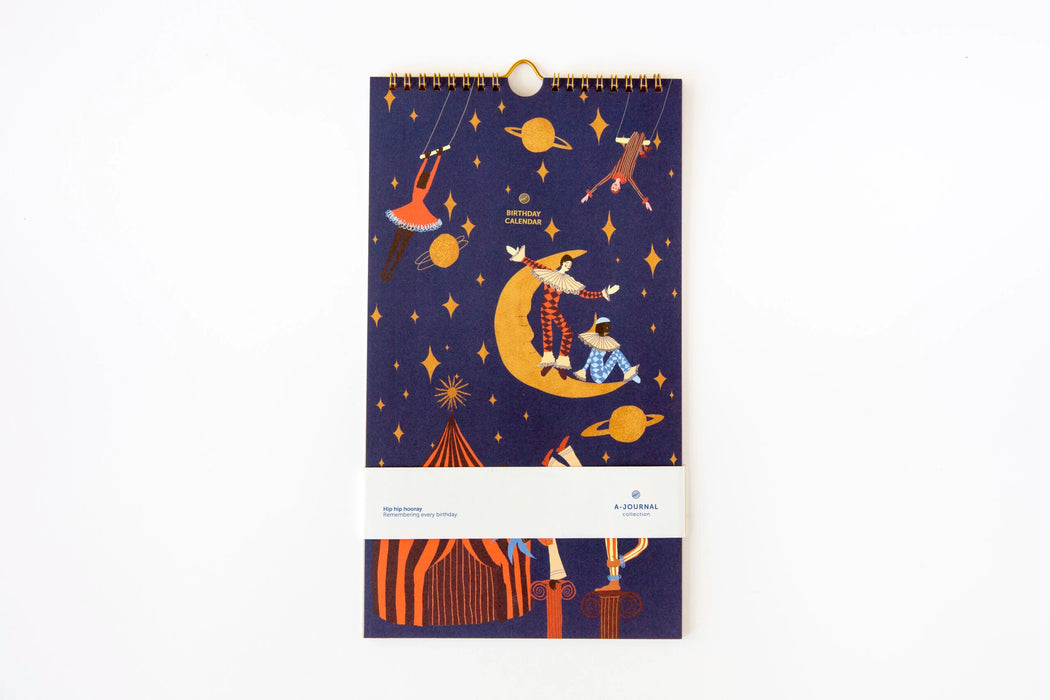 Zircus Geburtstagskalender / Birthday Calendar - Circus