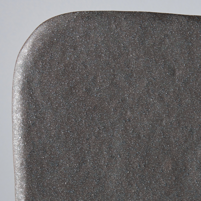 Stone Slab Square Plate - 25x25cm