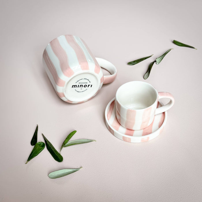 Becher Stripes - Incanto Rose