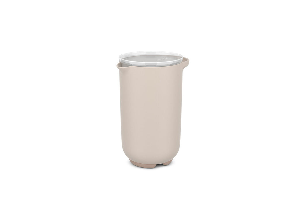 Mepal "Chef it"  Rührbecher mit Deckel - 1 l - Chalk