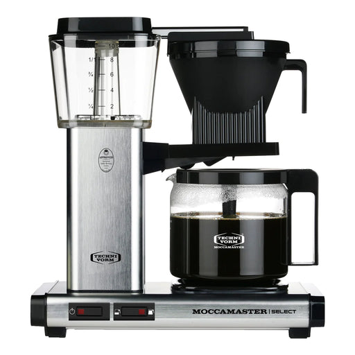 Moccamaster Kaffeemaschine KBG Select Brushed Silver