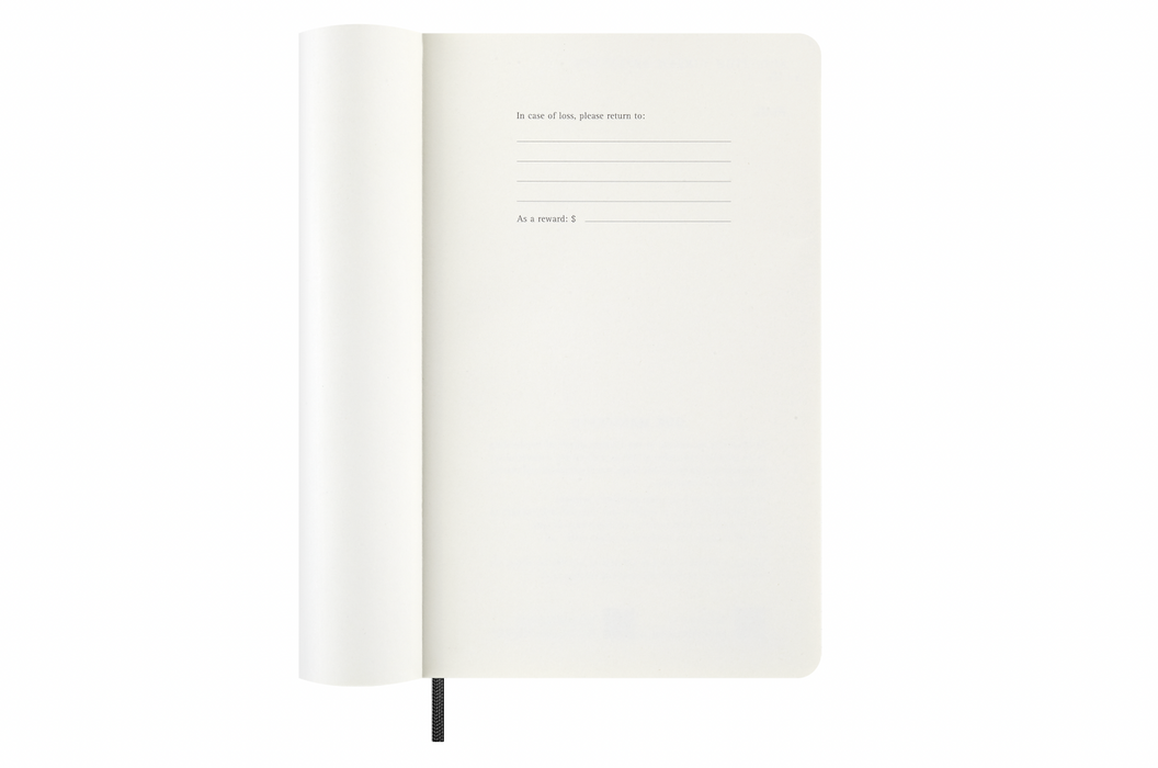 Moleskine Monatskalender 2026 - Monthly Notebook Diary / Planner - Large - Softcover