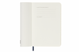 Moleskine Tageskalender 2026 - Daily Diary / Planner - Pocket - Saphir - Softcover