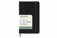 Moleskine Weekly 2026 Horizontal Diary/Planner - Pocket - Schwarz - Hardcover