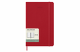 Moleskine Wochenkalender 2026 - Weekly Notebook Diary / Planner - Large - Scharlachrot - Hardcover