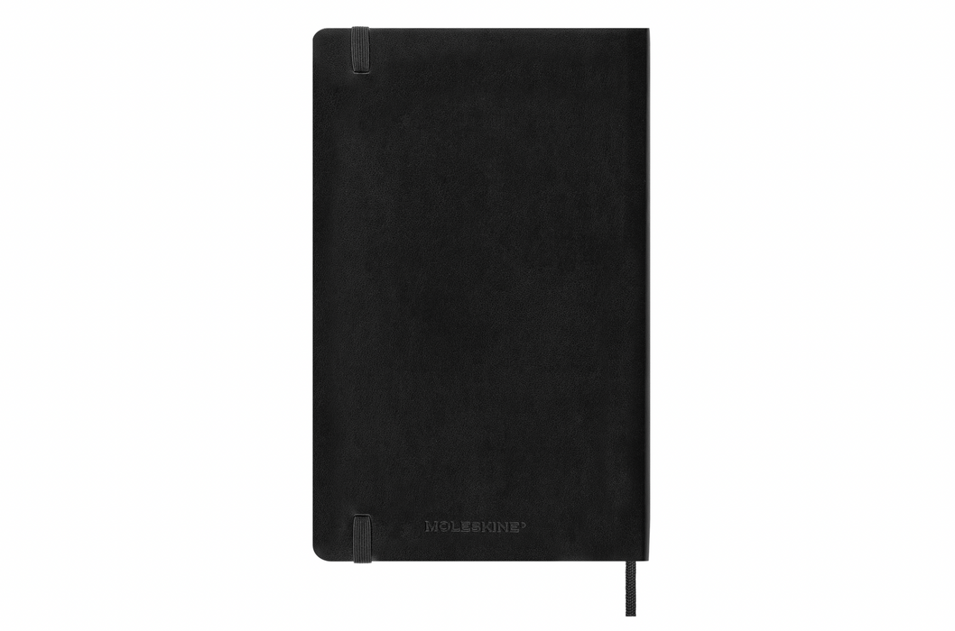 Moleskine Wochenkalender 2026 - Weekly Notebook Diary / Planner - Large - Schwarz - Softcover