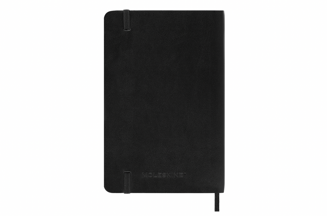 Moleskine Wochenkalender 2026 - Weekly Notebook Diary / Planner - Pocket - Schwarz - Softcover