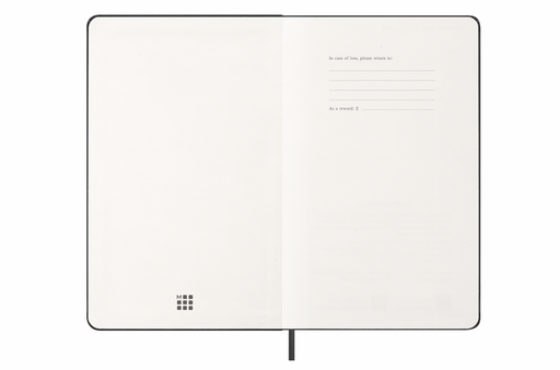 Moleskine Wochenkalender 2026 - Weekly Vertical Diary / Planner - Large - Schwarz - Hardcover