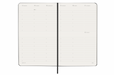 Moleskine Wochenkalender 2026 - Weekly Vertical Diary / Planner - Large - Schwarz - Hardcover