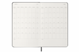 Moleskine Wochenkalender 2026 - Weekly Vertical Diary / Planner - Large - Schwarz - Hardcover