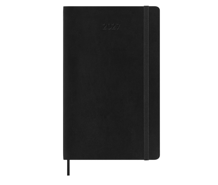 Moleskine Wochenkalender 2027 - Weekly Notebook Diary / Planner - Softcover - Large - Schwarz