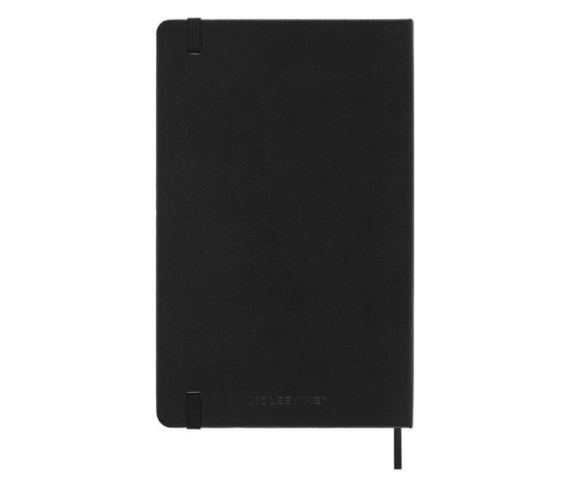 Moleskine Wochenkalender 2027 - Weekly Vertical Diary / Softcover / Planner - Hardcover - Large - Schwarz
