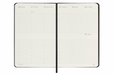 Moleskine Wochenplaner 2026 - Weekly Vertical Diary/Planner - Pocket - Schwarz - Hardcover