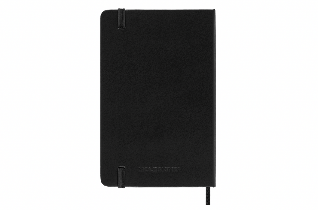 Moleskine Wochenplaner 2026 - Weekly Vertical Diary/Planner - Pocket - Schwarz - Hardcover