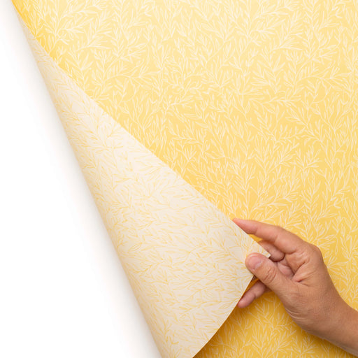 My Pretty Circus Geschenkpapier - Pflanzen Gelb