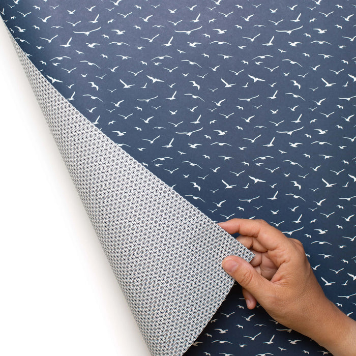 My Pretty Circus Geschenkpapier - Vögel Blau