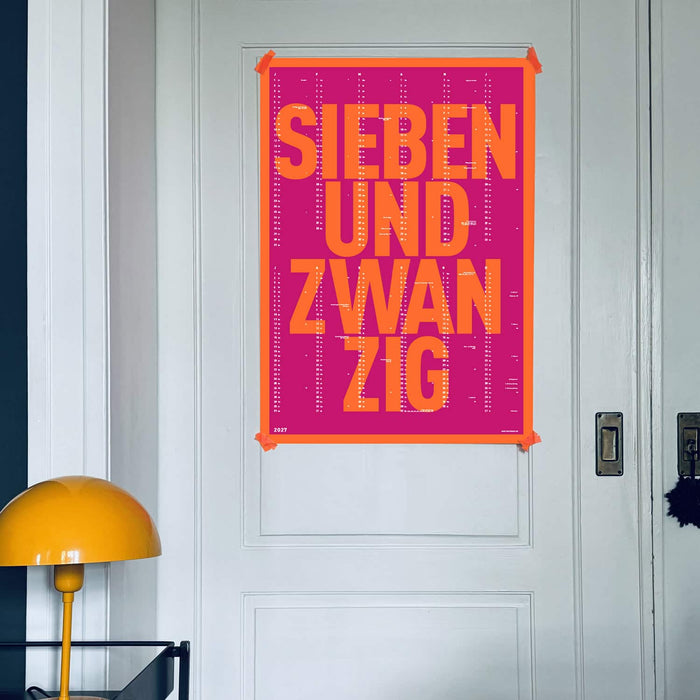 *NEONKNALL* Wandkalender 2027