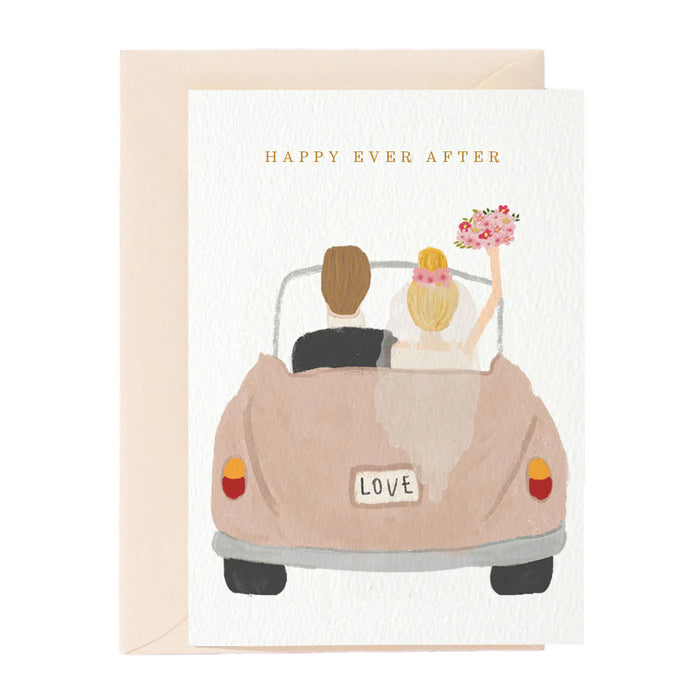 Grußkarte Hochzeit - "Happy Ever After" by Nelly Casto