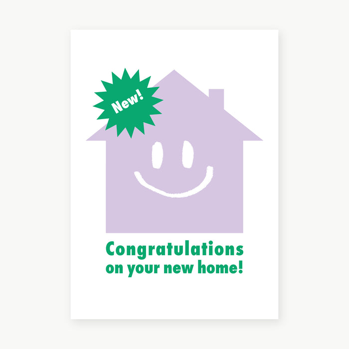 Postkarte - New Home