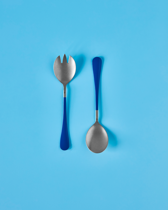 Nicolas Vahé Salatbesteck - Blau