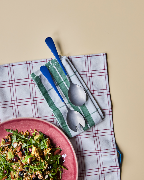 Nicolas Vahé Salatbesteck - Blau