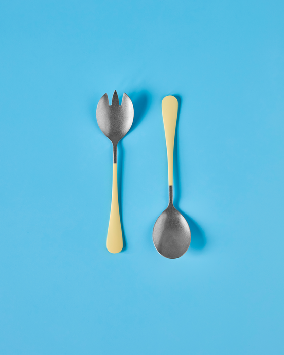 Nicolas Vahé Salatbesteck - Gelb