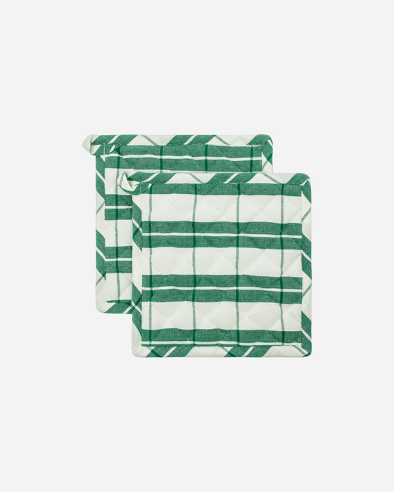 Nicolas Vahé Topflappen Zweierset - Grün