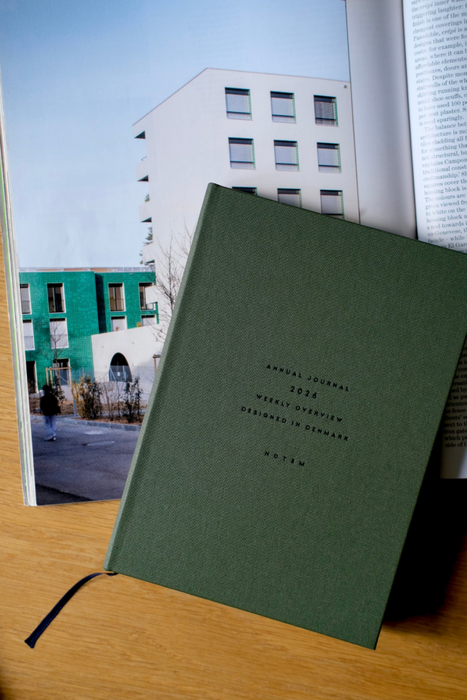 Notem Alva Annual Journal (A5) - 2027 - DUNKELGRÜN