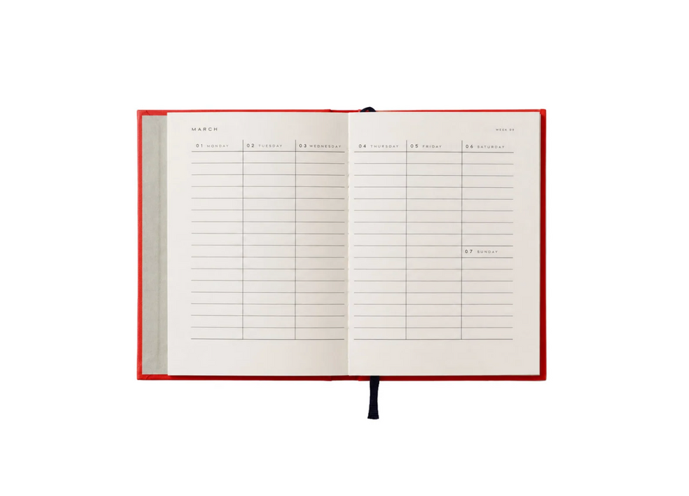 Notem Alva Annual Journal (A6) - 2027 - ORANGE