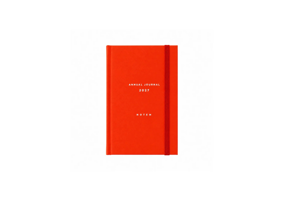 Notem Alva Annual Journal (A6) - 2027 - ORANGE