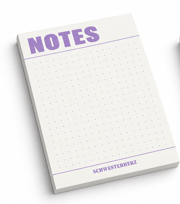 Schwesterherz Notizblock / Notes