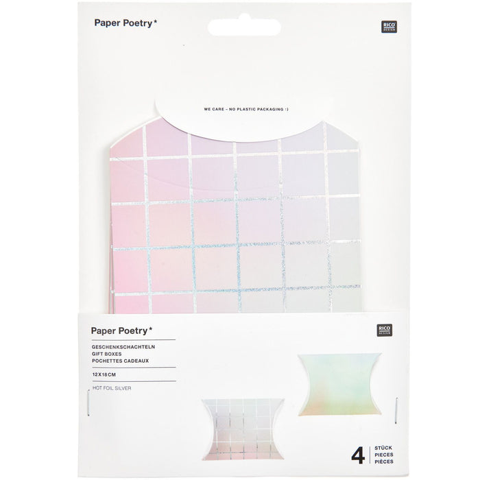 Paper Poetry Geschenkschachtel - Hot Foil Silver