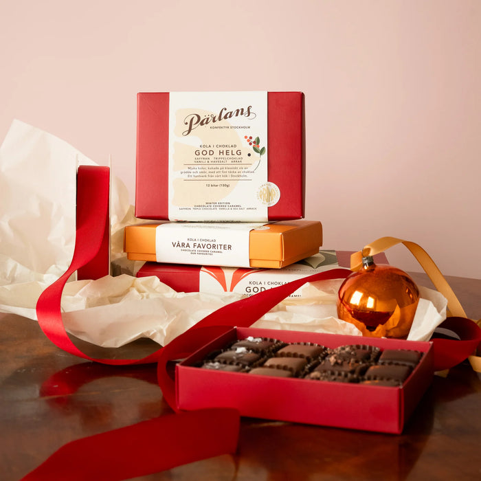 Pärlans Karamell mit Schokoladenüberzug - God Helg - Winter Edition - 12 Stk